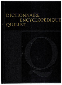 Dictionnaire encyclopédique Quillet tome BL-COS