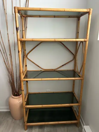 étagère vintage en bambou, View more