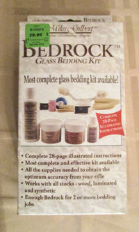 Bedrock glassbed  bedding kit, chasse 