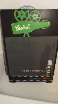 GROLSCH " TIFF FILM CAMERA LOGO" CHALKBOARD - MENU BOARD SIGN