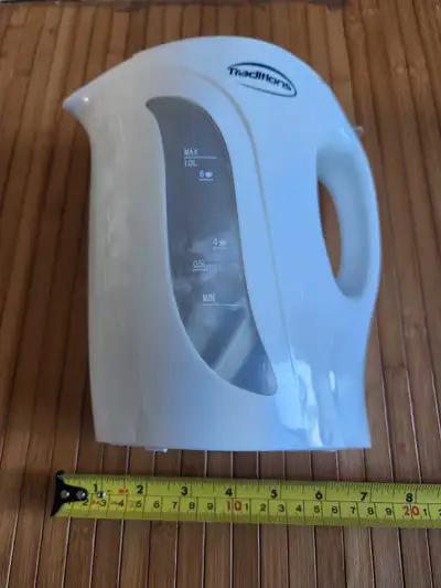 Traditions White Electric Kettle, View more