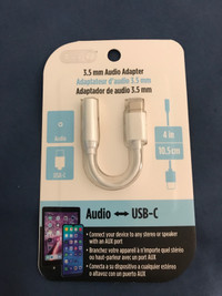 USB-C to Aux/audio jack