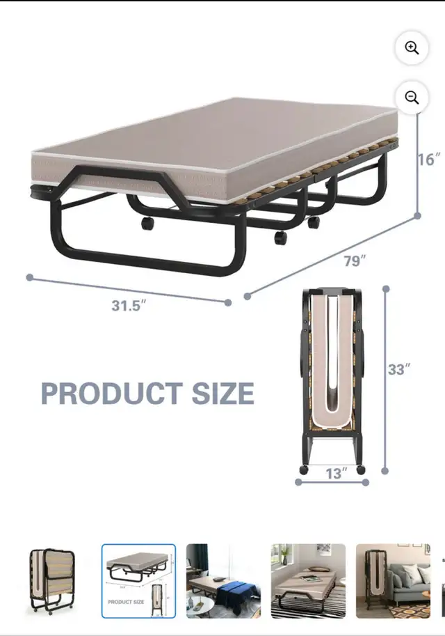 Portable Bed  in Beds & Mattresses in Calgary - Image 7
