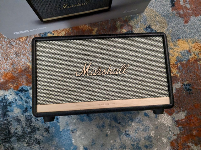 Marshall Acton II Bluetooth Speaker Black | Speakers | City of Toronto |  Kijiji