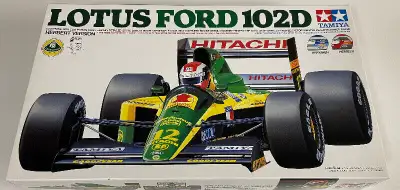 Tamiya 1/20 Lotus Ford 102D F-1 model. This is a limited edition made only in 1992 and had never bee...