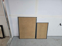 (2) Cork boards - cheap price, good condition 