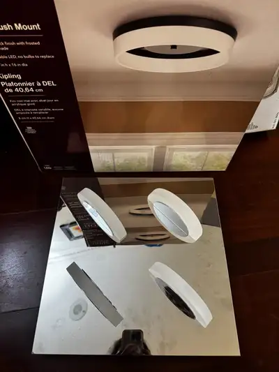 Home Decorators Kipling LED Flush Mount, View more