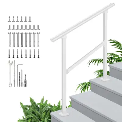 Bobolish Hand railing for Outdoor Steps (Kit for 3 steps), View more