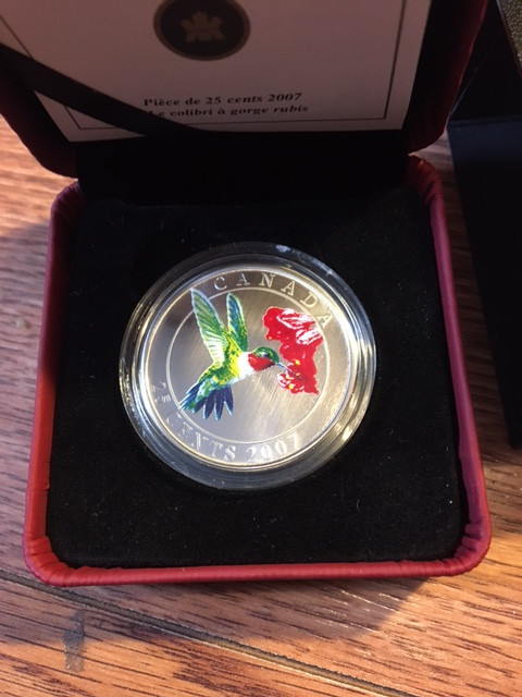 RCM Large 25c Coins Birds of Canada Series EVERY ONE! Cardinal + in Arts & Collectibles in Penticton - Image 2