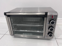 BLACK+DECKER® Crisp 'N Bake™ Air Fry Toaster Oven.