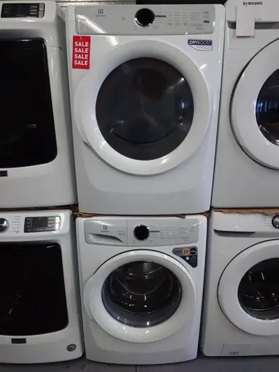 Electrolux "27" White Front Load Washer / Dryer Set on Sale‼️, View more