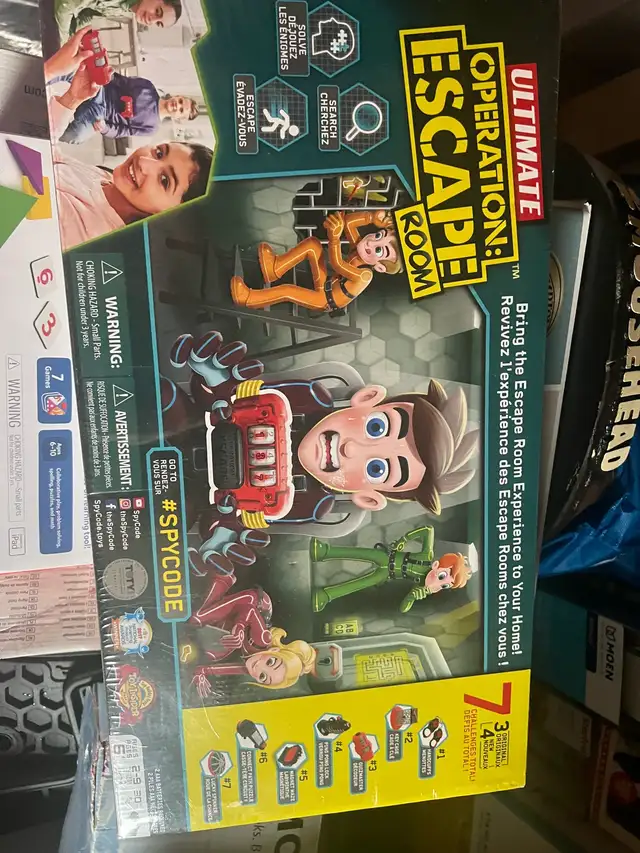 Spy Code Escape Room Game in Toys & Games in Saint John - Image 2