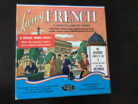 Vintage Living French 4 Vinyl LP - French Language course