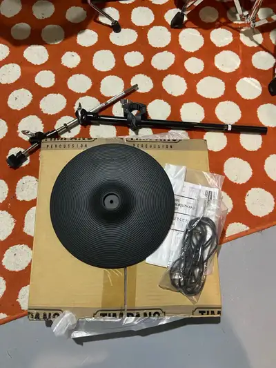 Drum Gear. Roland CY-12C-T Crash w/ Boom Arm , View more