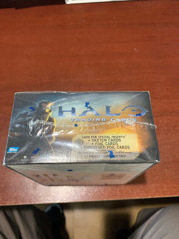 HALO 2007 TOPPS HOBBY BOX 24 PACKS SEALED ULTRA-RARE XBOX 360 dans Art et objets de collection  à Longueuil/Rive Sud - Image 3