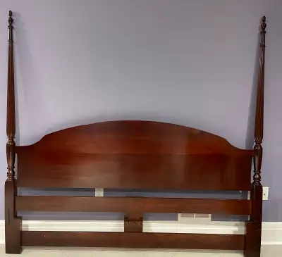 Gibbard Solid Mahogany King Size Headboard, View more