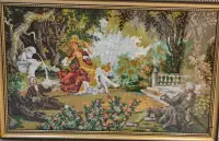 Unique and Beautiful Framed Tapestry