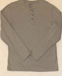 Old Navy Vintage Henley Long Sleeve Shirt size medium