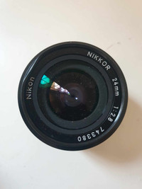 Lens Nikon Nikkor f24mm 1:2.8
