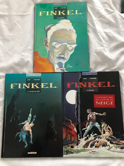 EO : 3 albums BD de FINKEL par Gine et Convard, View more