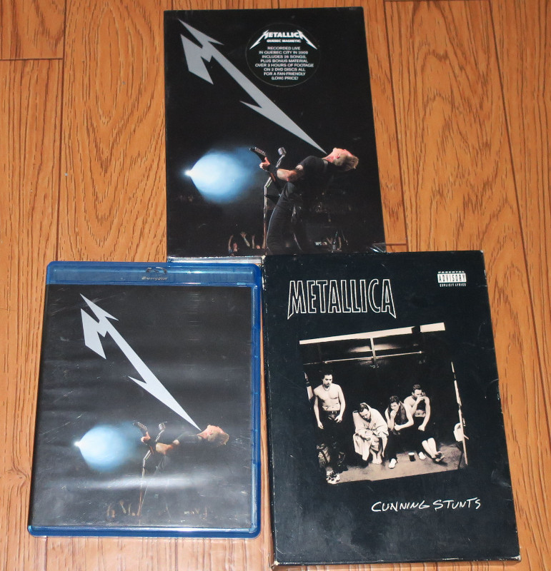 Prices in ad Metallica Live concert DVDs 1 sealed and Blu-Ray | CDs, DVDs &  Blu-ray | Sudbury | Kijiji