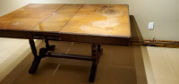 Antique Walnut Table, c1940's- Priced to sell!