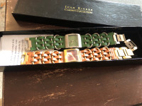 Vintage Joan river classic collection watches. 