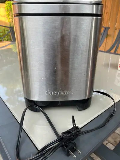 A Cuisinart breadmaker is being sold, View more