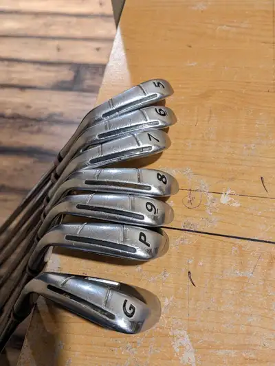 An excellent set of Adams XTD Forged Irons. 5/6/7/8/9/PW/GW 7 Irons in total. Upgraded Nippon NS Pro...