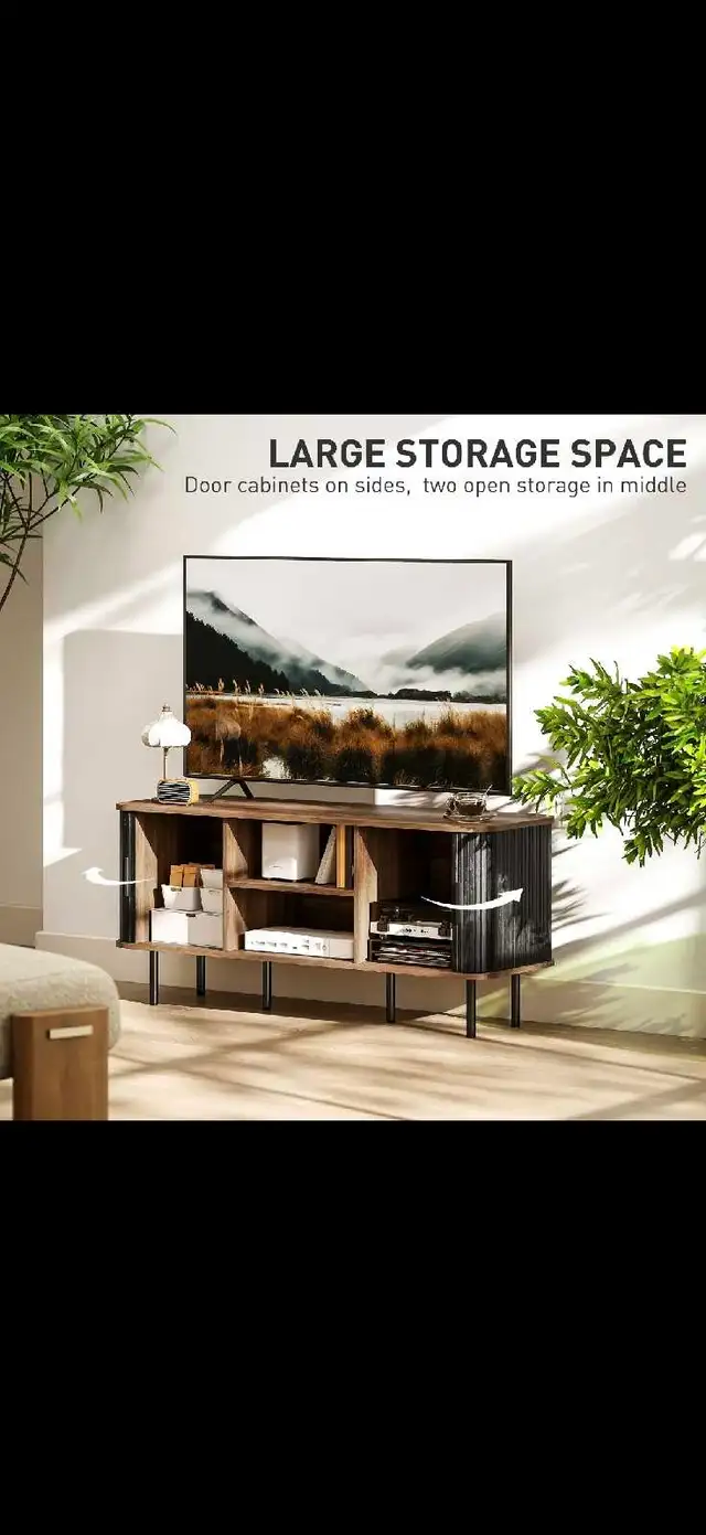 TV Stand Cabinet for TVs up to 55 Inches, TV Unit in TV Tables & Entertainment Units in Markham / York Region - Image 6