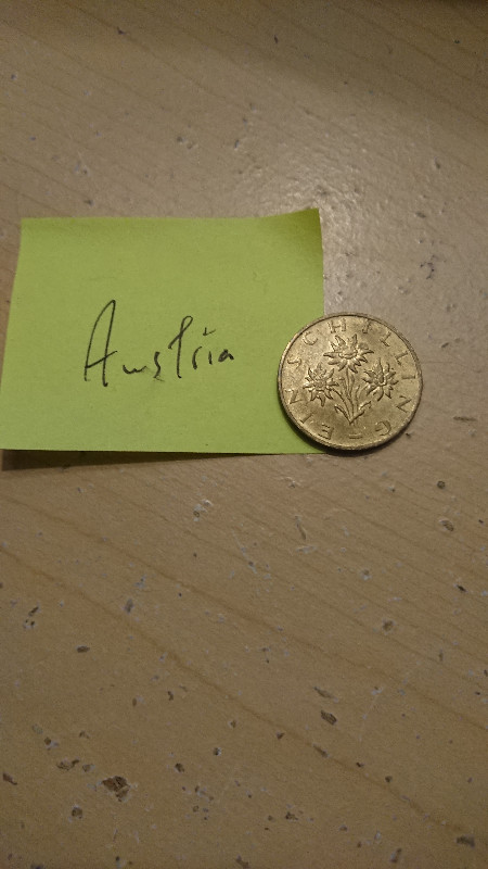 OBO Austria 1 Schilling COIN in Arts & Collectibles in Thunder Bay