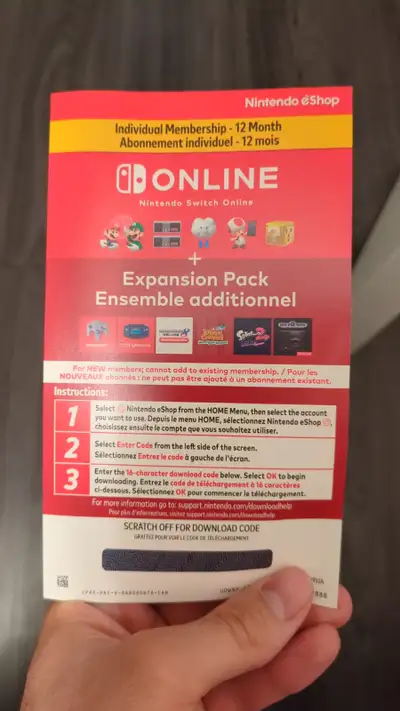 Nintendo Switch Online Membership, View more