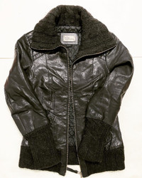 Mackage leather jacket in XS