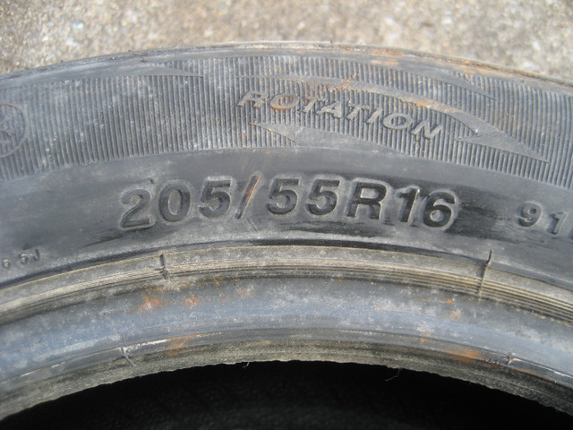3  PNEUS ROTALA 205 55 R16  D' HIVER TIRE dans Pneus et jantes  à Ville de Montréal - Image 4