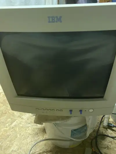 IBM CRT monitor 2235-00N for parts or repair, View more