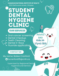 Dental hygiene appts