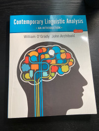 Contemporary Linguistic Analysis (An Intro.) 8th Ed.