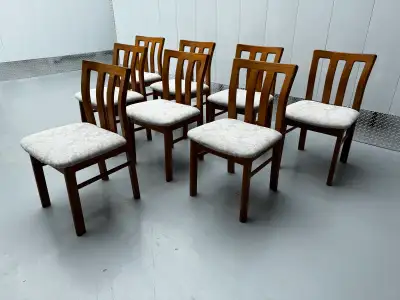 Mcm teak dining chairs $100 each, View more