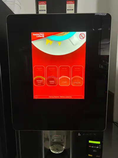 New is $11k BUNN Bean to Cup coffee maker 312 Grinds and brews fresh coffee 1 cup at a time Programm...