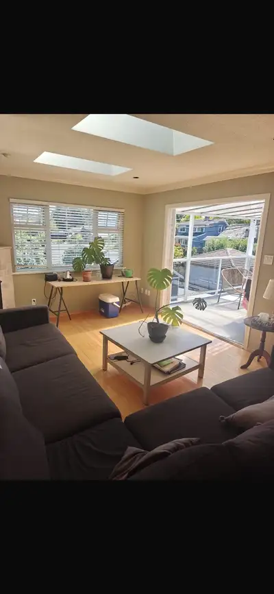 Single room in a 3 bedroom 2 bathroom house with two living rooms in the heart of Dunbar. 1k walking...