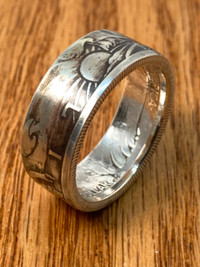 Custom Made Coin Rings For Sale