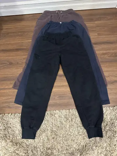 Bundle of 6 Sweatpants - Black, Navy, Brown, View more
