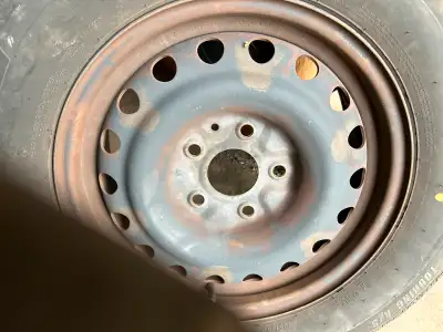 Like new all seasons on steel wheels. Fits 2013 and older Caravan