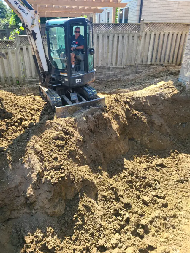 Bobcat Skidsteer Mini Excavation Service $85 per hour62863719061377121