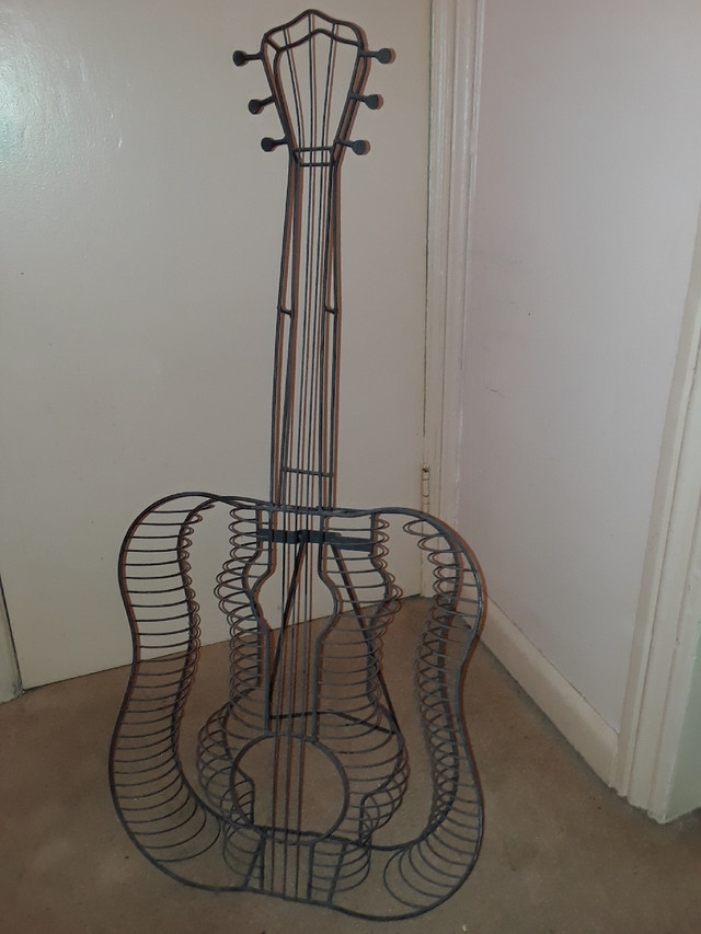 Guitar shaped CD rack  in Other in Kingston - Image 2