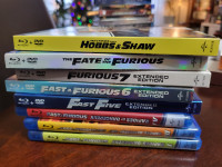 Fast and Furious, 8 films on Blu-ray, only $24