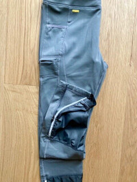 Women's LOLE training pants - L - grey/black - like new!