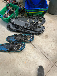  Aluminum snowshoes 