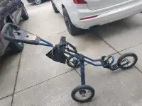 Golf Push Cart - 3 Wheel