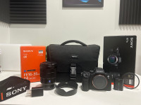 Sony A7 iii and Zeiss 16-35 F4 Lens + accessories